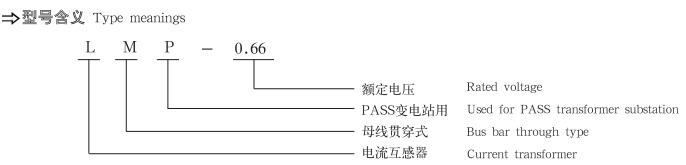 LMP-0.66型號(hào)含義圖