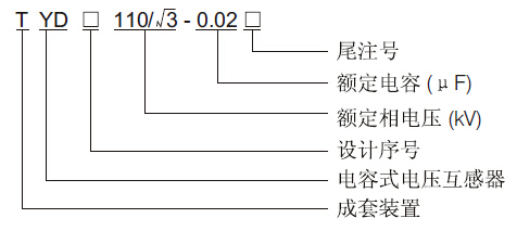 TYD110電壓互感器型號(hào)