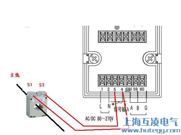 LMK-0.66電流互感器接線圖