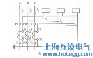 電流互感器接線(xiàn)圖