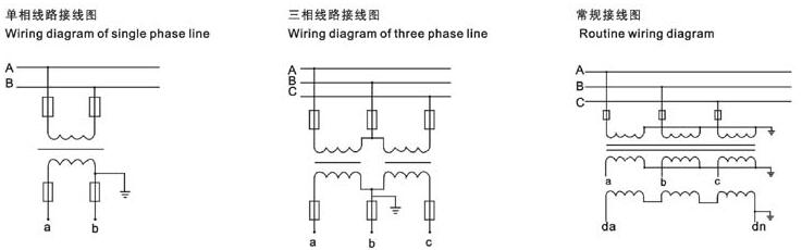 JDZX9-35常用接線圖